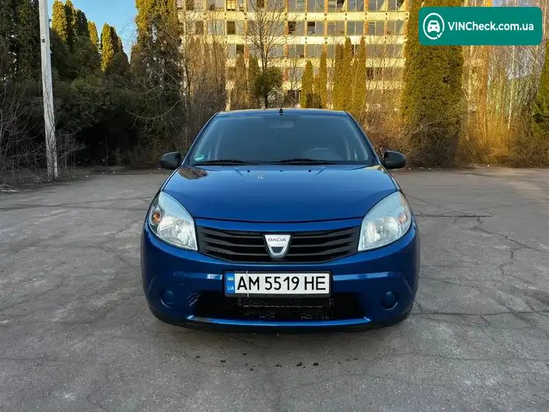 Dacia Sandero 2009, фото з оголошення 2 з 20, VIN UU1BSDAEH41274823