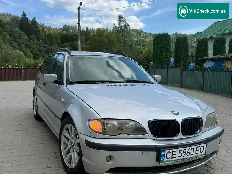 BMW 3 Series 2002, фото з оголошення 1 з 10, VIN WBAAP71070JL42365