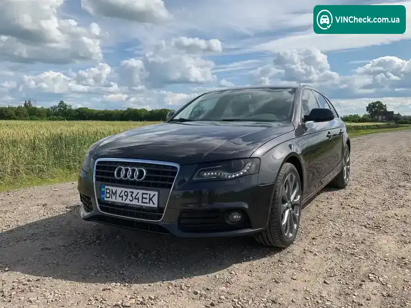 Audi A4 2010, фото з оголошення 1 з 14, VIN WAUZZZ8K5AA137175