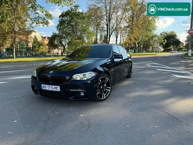 BMW 5 Series 2013, фото з оголошення 2 з 20, VIN WBA5D31080D059619