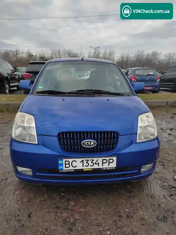 Kia Picanto 2006, фото з оголошення 1 з 7, VIN KNEBA24337T342509