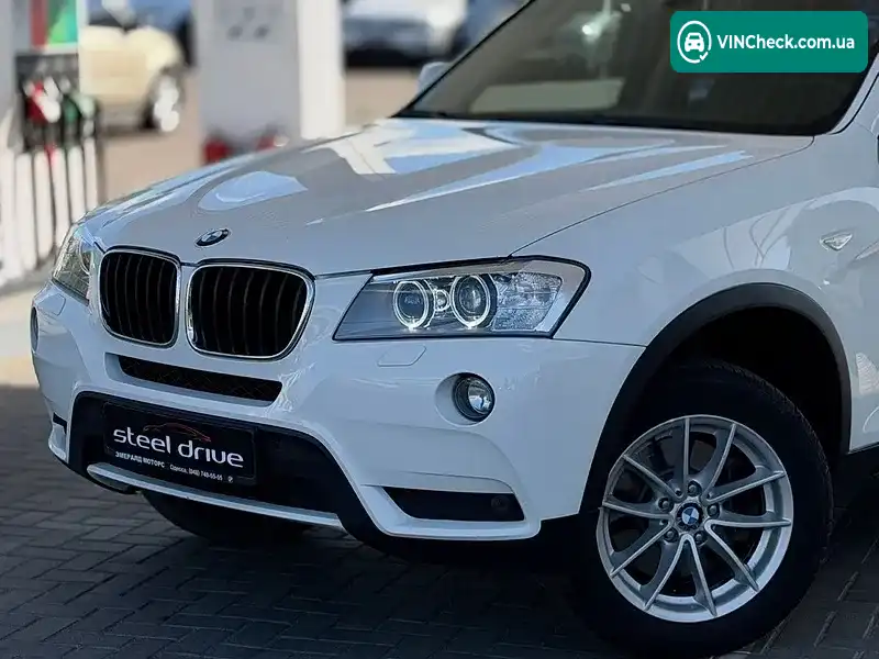BMW X3 2012, фото з оголошення 2 з 14, VIN WBAWX31060L905781
