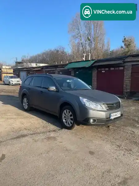 Subaru Outback 2011, фото з оголошення 1 з 21, VIN JF1BR9L95BG083376