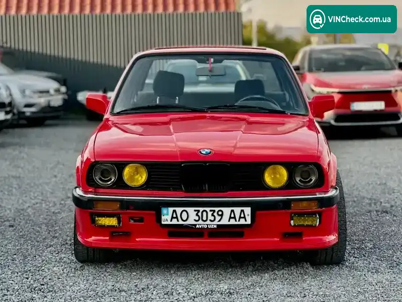 BMW 3 Series 1986, фото з оголошення 1 з 13, VIN WBAAC510101578283