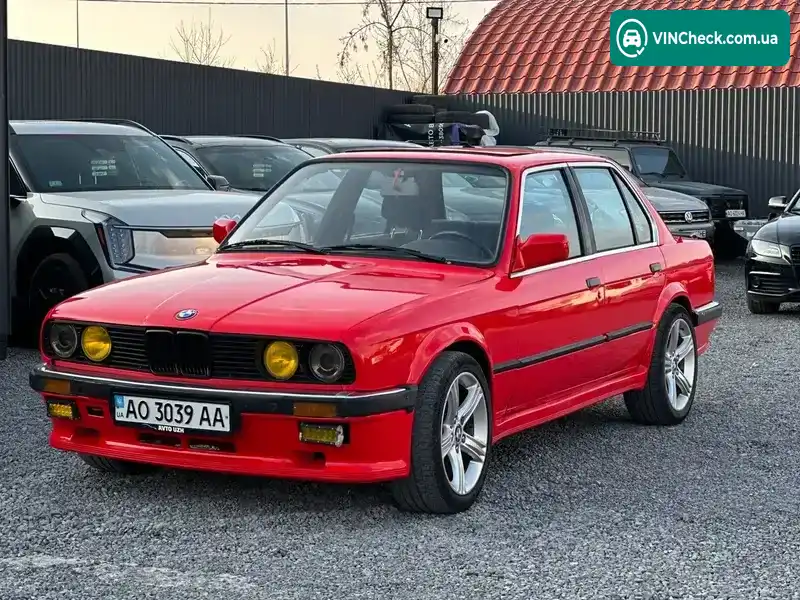 BMW 3 Series 1986, фото з оголошення 2 з 13, VIN WBAAC510101578283