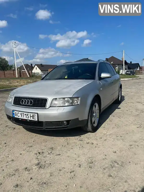 Audi A4 2001, фото з оголошення 1 з 21, VIN WAUZZZ8E92A116051