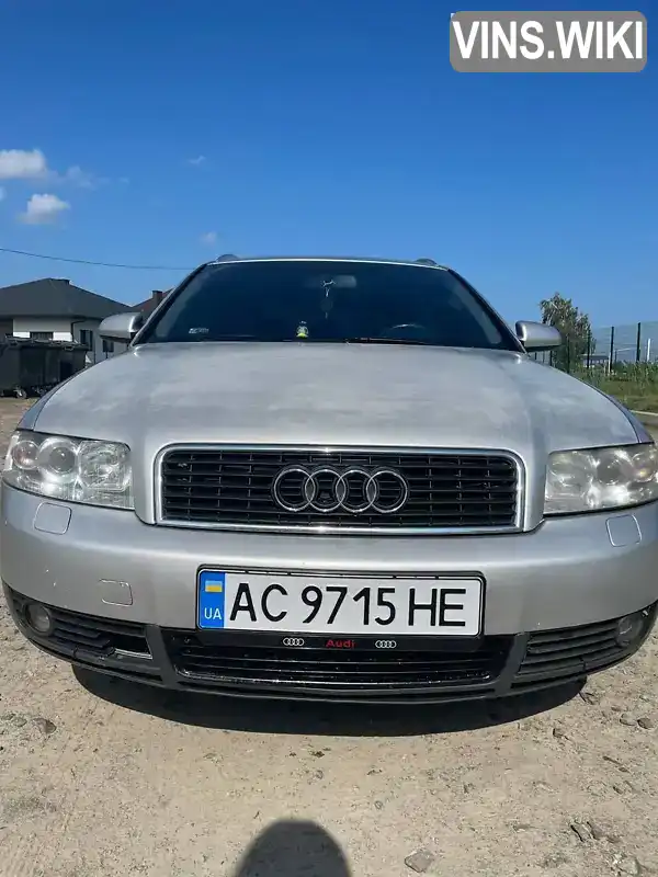 Audi A4 2001, фото з оголошення 2 з 21, VIN WAUZZZ8E92A116051