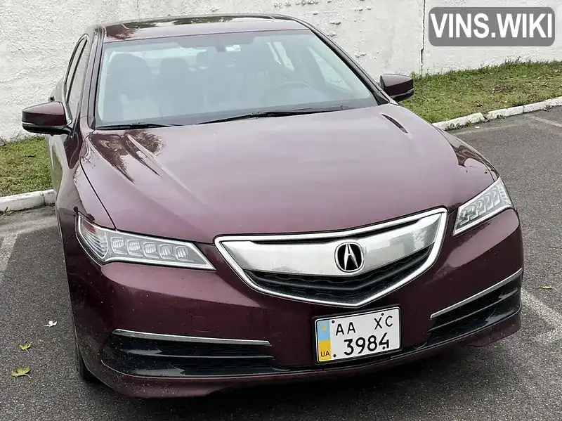 Acura TLX 2014, фото з оголошення 1 з 4, VIN 19UUB1F32FA003084