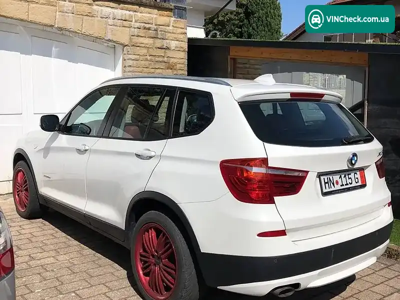 BMW X3 2012, фото з оголошення 1 з 6, VIN WBAWY310200A50630