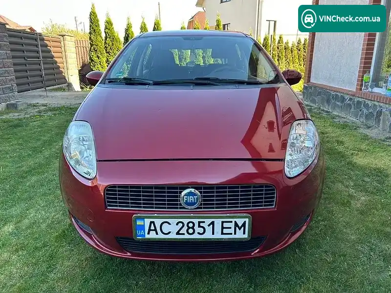Fiat Punto 2007, фото з оголошення 1 з 10, VIN ZFA19900002035623