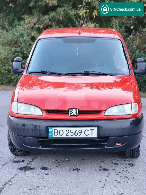 Peugeot Partner 2002, фото з оголошення 1 з 20, VIN VF35BWJYF60483025