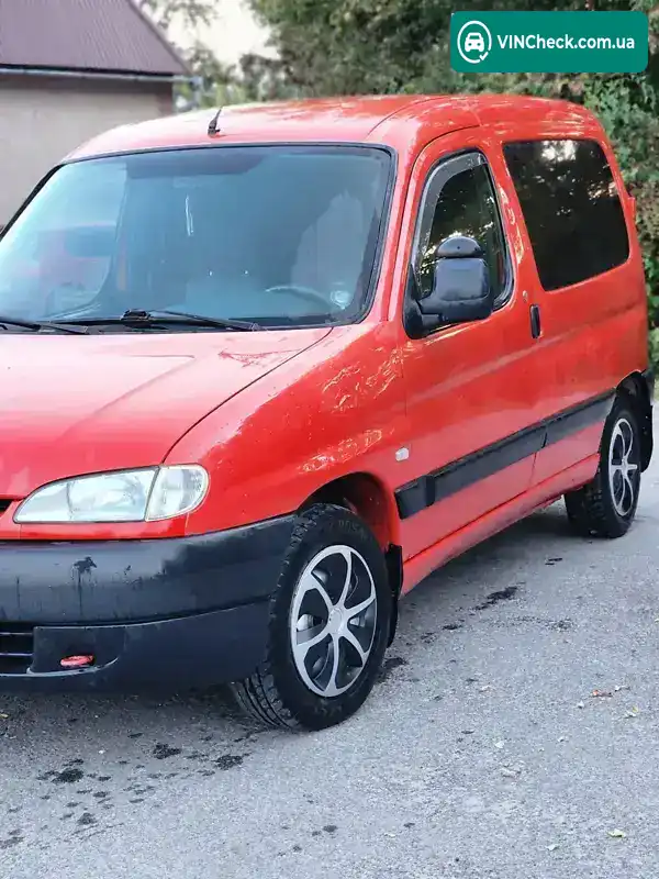 Peugeot Partner 2002, фото з оголошення 2 з 20, VIN VF35BWJYF60483025