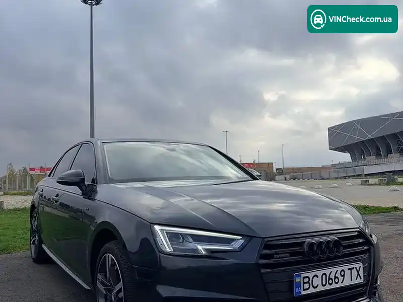 Audi A4 2016, фото з оголошення 1 з 8, VIN WAUENAF43HN019466