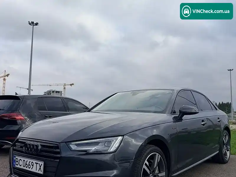 Audi A4 2016, фото з оголошення 2 з 8, VIN WAUENAF43HN019466