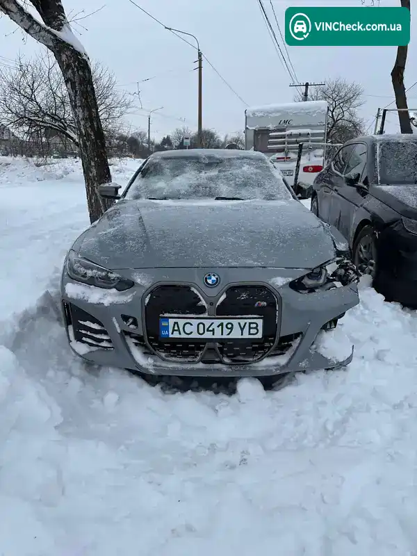 BMW i4 2023, фото з оголошення 1 з 17, VIN WBY31AW030FP43318