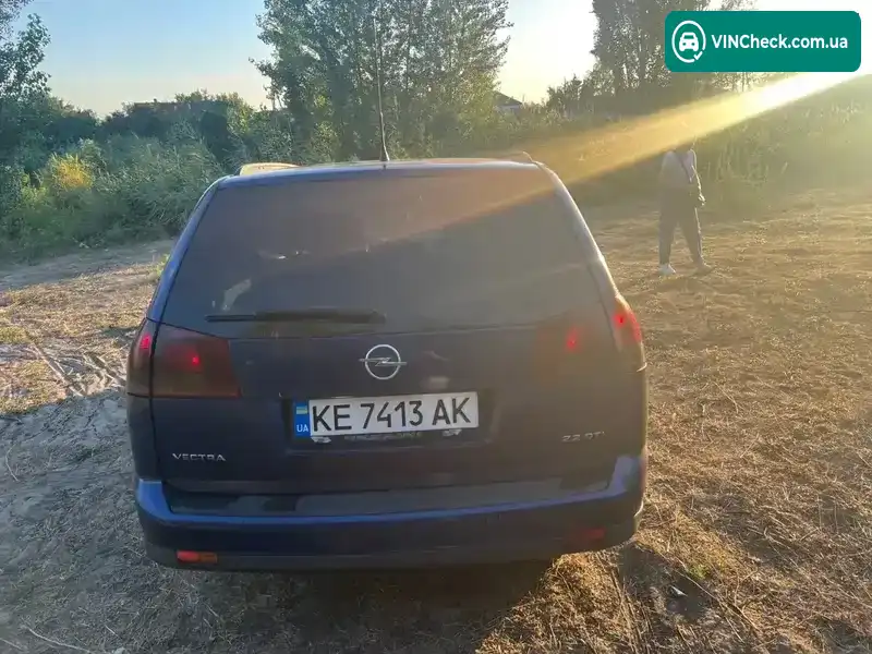 Opel Vectra 2003, фото з оголошення 2 з 8, VIN W0L0ZCF3541039741