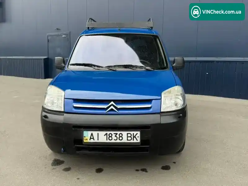 Citroen Berlingo 2008, фото з оголошення 2 з 20, VIN VF7GJKFWC93488025