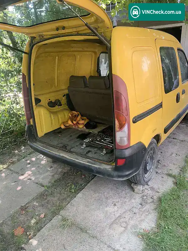 Renault Kangoo 2000, фото з оголошення 2 з 9, VIN VF1FC0DAF23192384