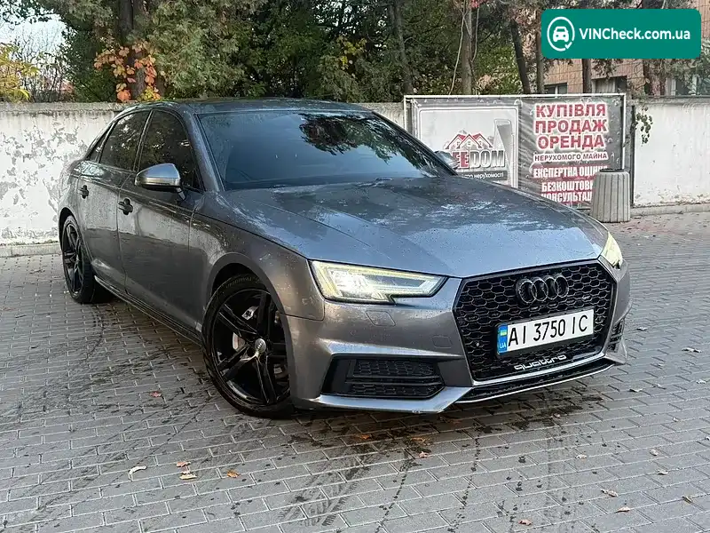 Audi A4 2018, фото з оголошення 1 з 20, VIN WAUZZZF4XJA145874
