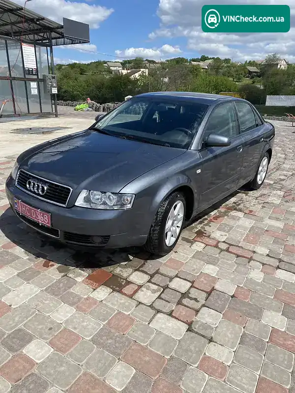 Audi A4 2002, фото з оголошення 1 з 6, VIN WAUZZZ8E63A005636