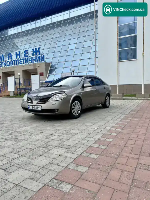 Nissan Primera 2005, фото з оголошення 1 з 10, VIN SJNBAAP12U2277322
