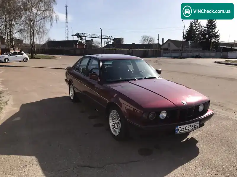 BMW 5 Series 1991, фото з оголошення 2 з 11, VIN WBAHD11080BE69403