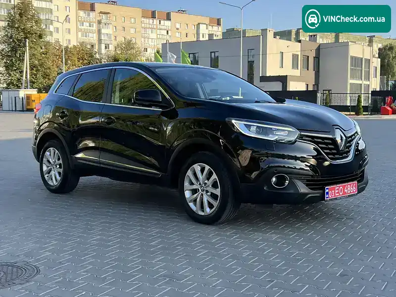 Renault Kadjar 2017, фото з оголошення 1 з 20, VIN VF1RFE00658098851