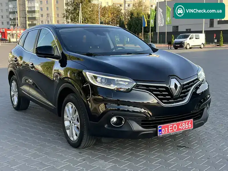 Renault Kadjar 2017, фото з оголошення 2 з 20, VIN VF1RFE00658098851