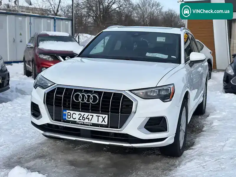 Audi Q3 2020, фото з оголошення 2 з 21, VIN WA1AUCF34M1068579