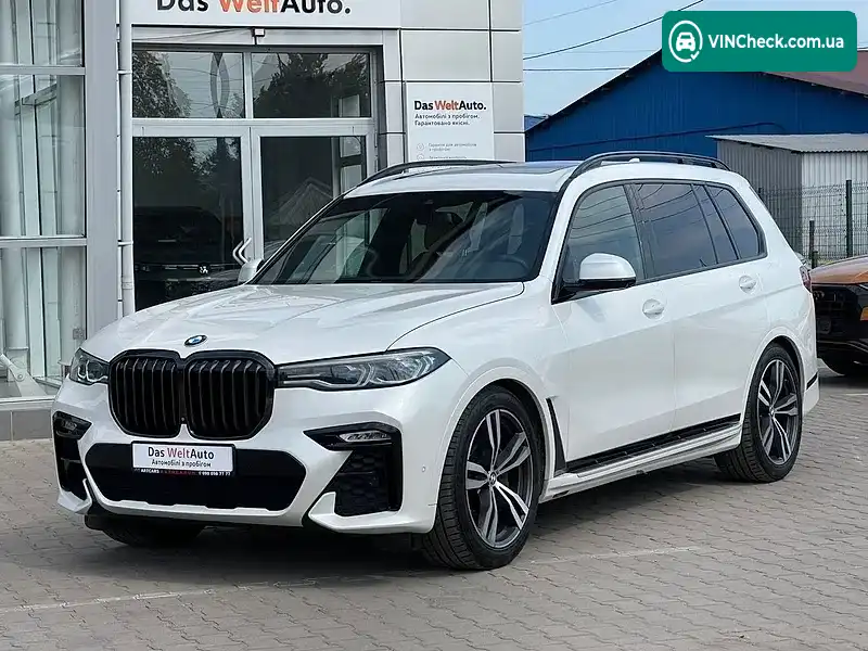 BMW X7 2020, фото з оголошення 2 з 20, VIN 5UXCW2C07M9E75280