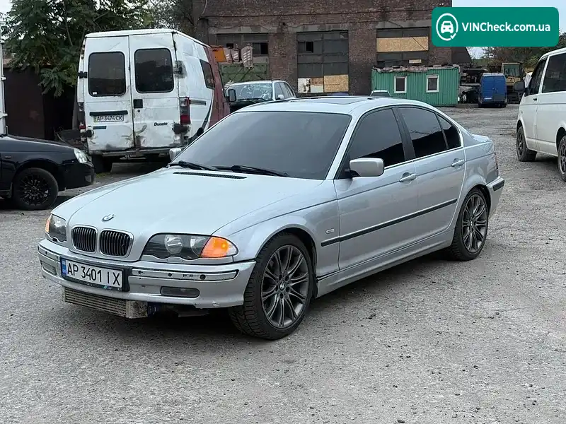 BMW 3 Series 2001, фото з оголошення 1 з 7, VIN WBAAL91080FS06739
