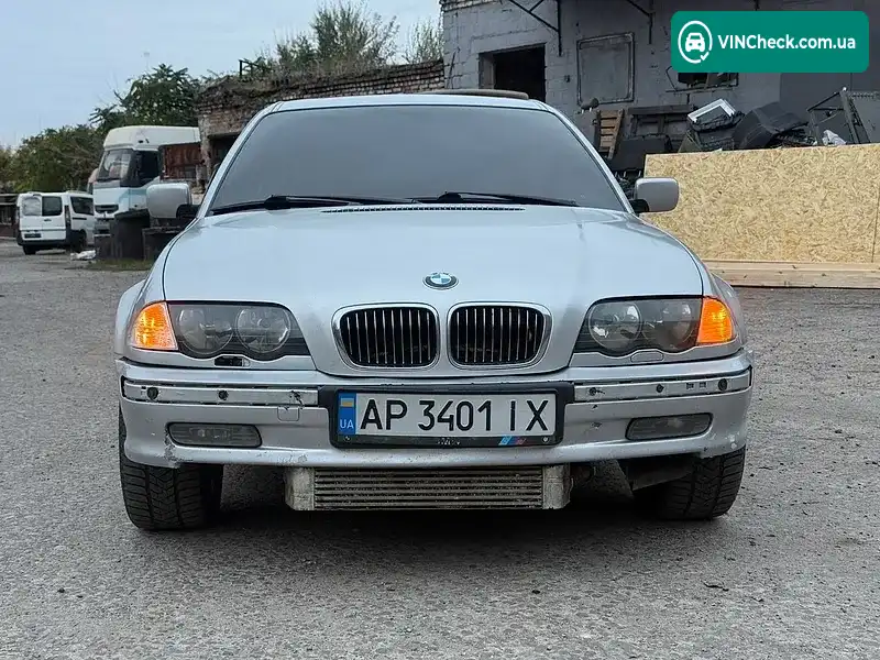 BMW 3 Series 2001, фото з оголошення 2 з 7, VIN WBAAL91080FS06739