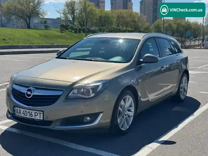 Opel Insignia 2016, фото з оголошення 1 з 21, VIN W0LGM8E18G1131831