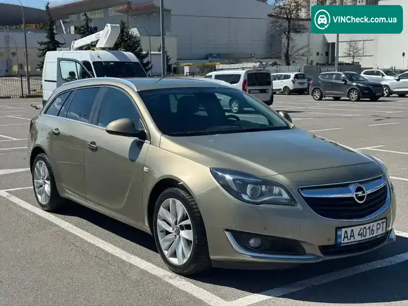Opel Insignia 2016, фото з оголошення 2 з 21, VIN W0LGM8E18G1131831