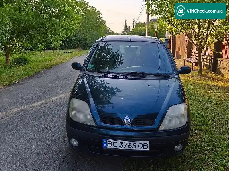 Renault Scenic 2001, фото з оголошення 1 з 8, VIN VF1JA050524559745