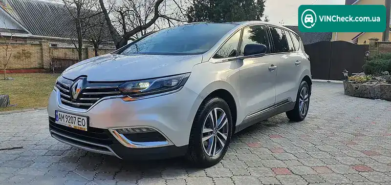 Renault Espace 2018, фото з оголошення 1 з 20, VIN VF1RFC00559990927
