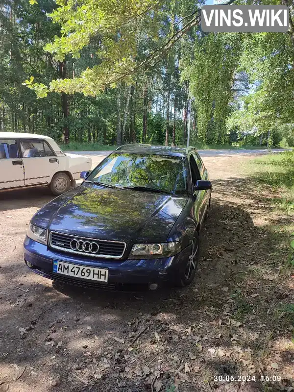 Audi A4 1999, фото з оголошення 1 з 17, VIN WAUZZZ8DZXA236412