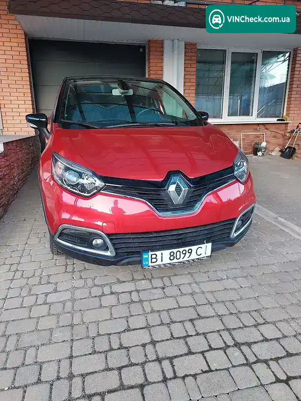 Renault Captur 2016, фото з оголошення 2 з 8, VIN VF12REL1E56710011