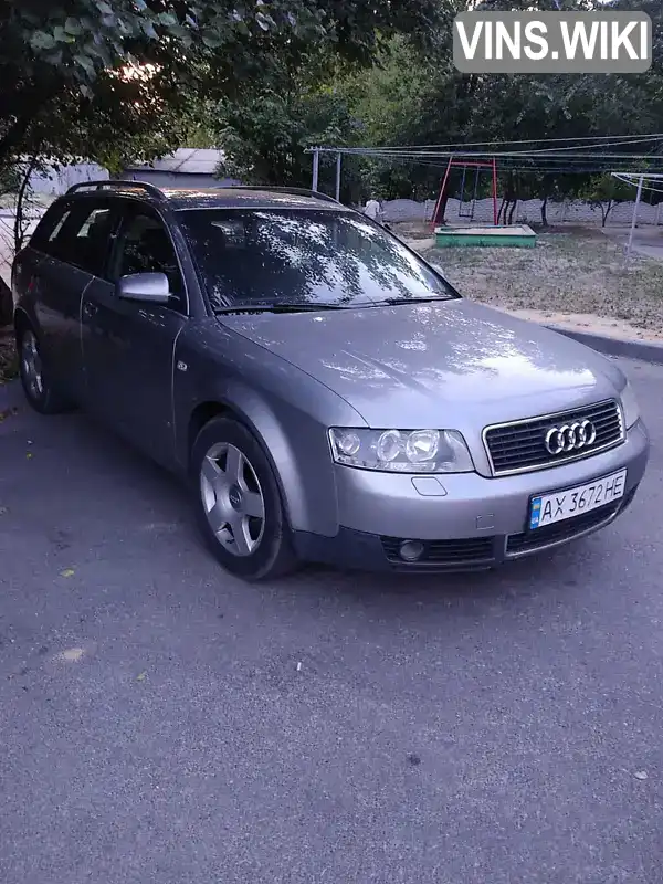 Audi A4 2002, фото з оголошення 1 з 8, VIN WAUZZZ8E42A196410