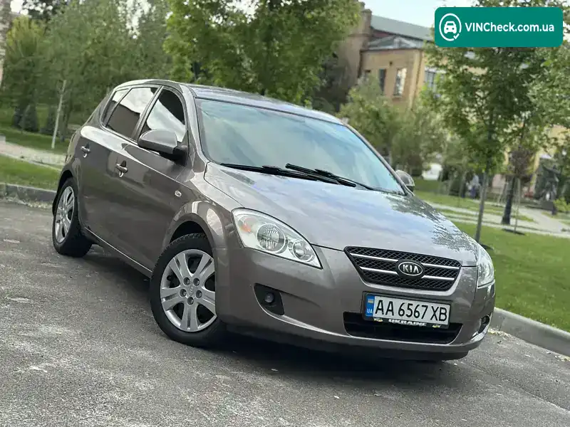 Kia Ceed 2007, фото з оголошення 2 з 21, VIN U5YFF24237L052472