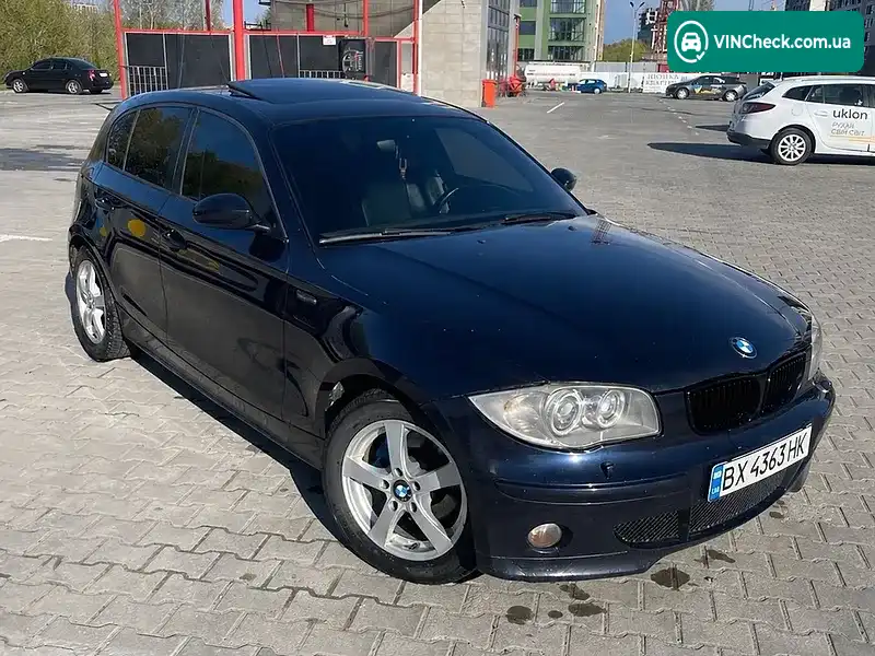 BMW 1 Series 2006, фото з оголошення 1 з 12, VIN WBAUG51050PV36990