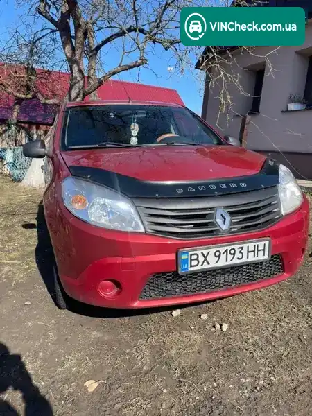Renault Sandero 2010, фото з оголошення 1 з 21, VIN VF1BSR4AH42925056