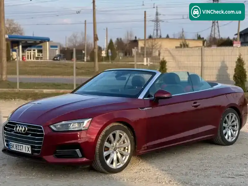 Audi A5 2017, фото з оголошення 2 з 21, VIN WAUYNGF50JN002266