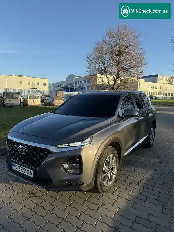Hyundai Santa FE 2019, фото з оголошення 1 з 15, VIN KMHS281BBLU246397