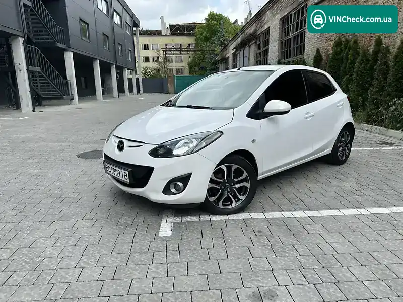 Mazda 2 2012, фото з оголошення 2 з 18, VIN JMZDE145500461881