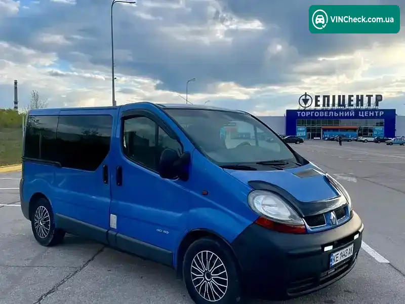 Renault Trafic 2003, фото з оголошення 1 з 13, VIN VF1FLABA53Y011314