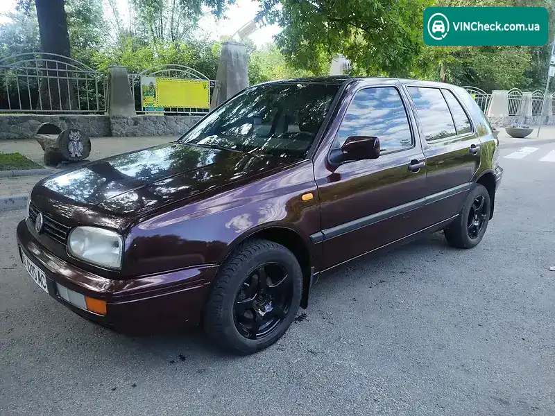 Volkswagen Golf 1996, фото з оголошення 1 з 9, VIN WWWZZZ1HZTB022105
