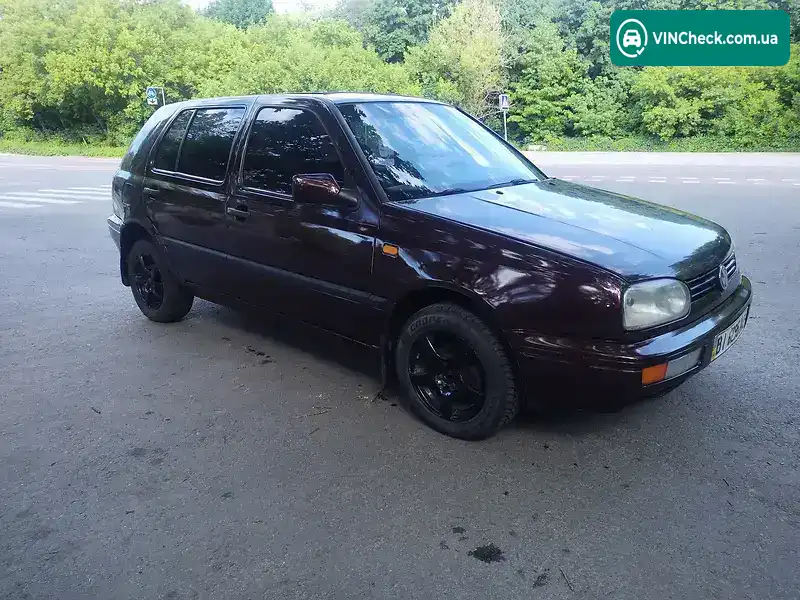 Volkswagen Golf 1996, фото з оголошення 2 з 9, VIN WWWZZZ1HZTB022105