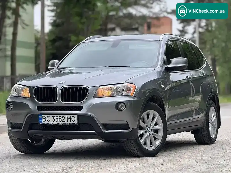 BMW X3 2012, фото з оголошення 1 з 20, VIN 5UXWX9C53D0A13477
