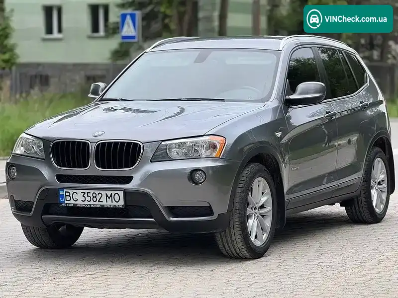 BMW X3 2012, фото з оголошення 2 з 20, VIN 5UXWX9C53D0A13477